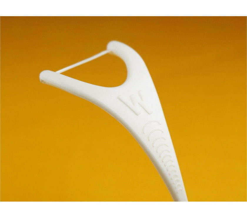 FlossPick Y | 2-IN-1 PTFE Back Teeth Mint Flosser 36pcs | Little Baby.
