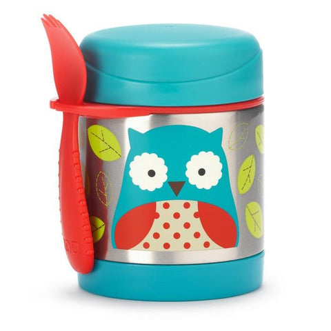 Skip Hop Zoo Insulated Food Jar - Owl | Little Baby.