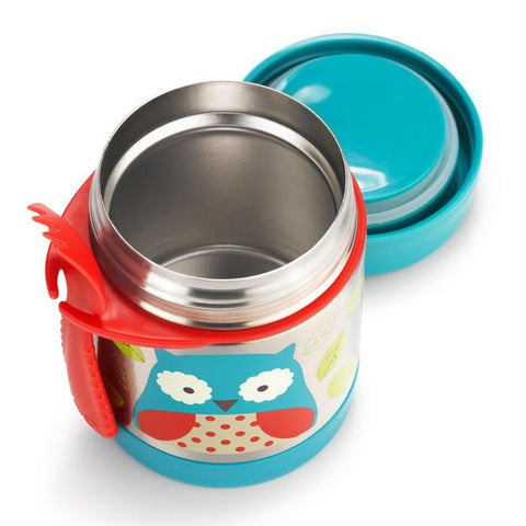 Skip Hop Zoo Insulated Food Jar - Owl | Little Baby.