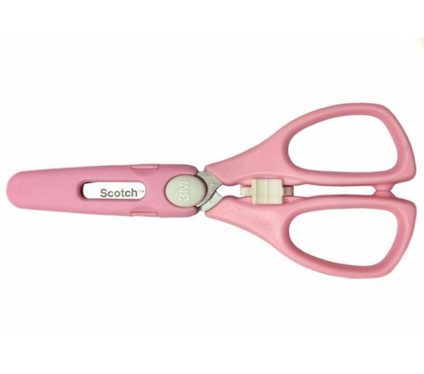 3M Scotch Portable Anti-Bacterial Food Scissors For Baby Food - Pink | Little Baby.