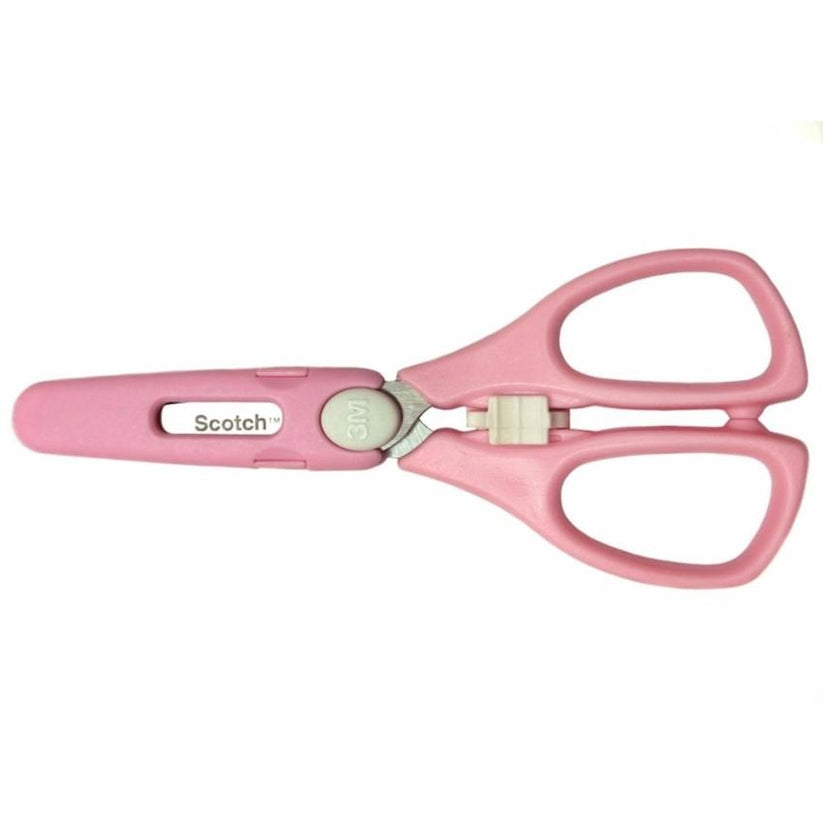 3M Scotch Portable AntiBacterial Food Scissors For Baby Food Pink