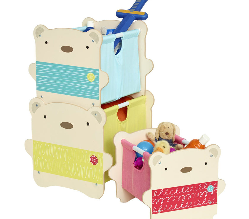 Worlds Apart - Hello Home Bear Hug Stack Storage | Little Baby.