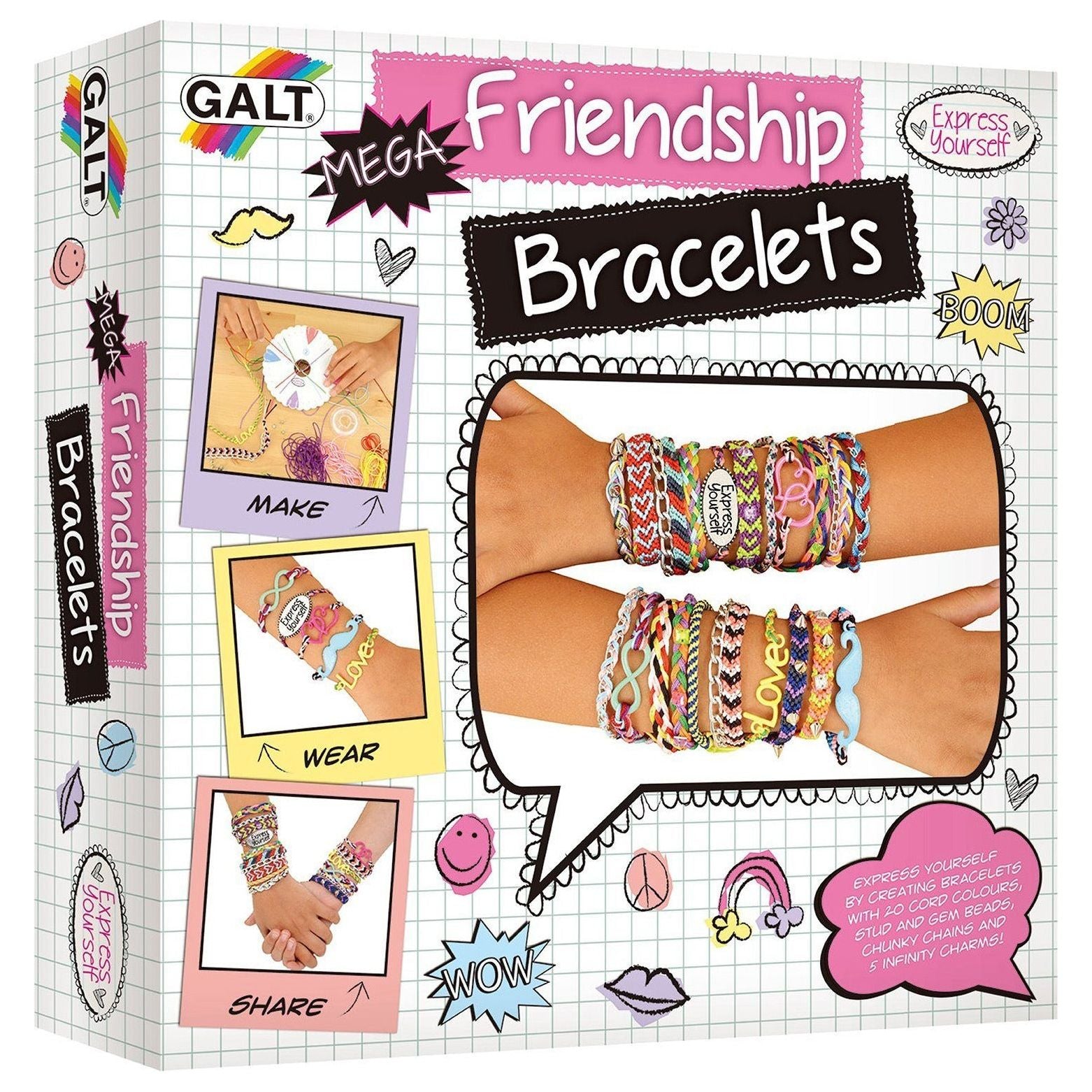 Galt Mega Friendship Bracelets | Little Baby.