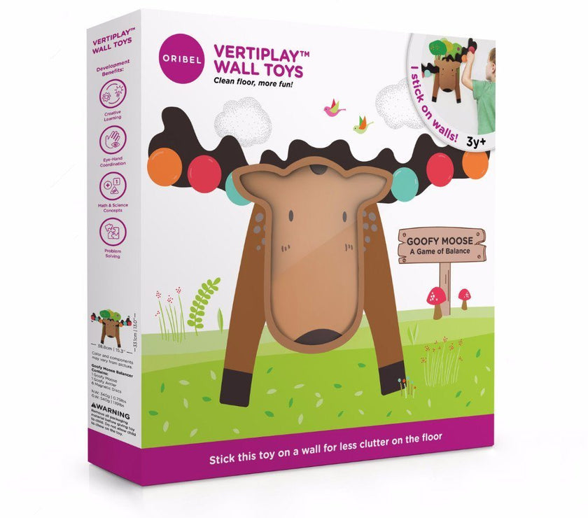 Oribel VertiPlay™ Goofy Moose - A Game of Balance | Little Baby.