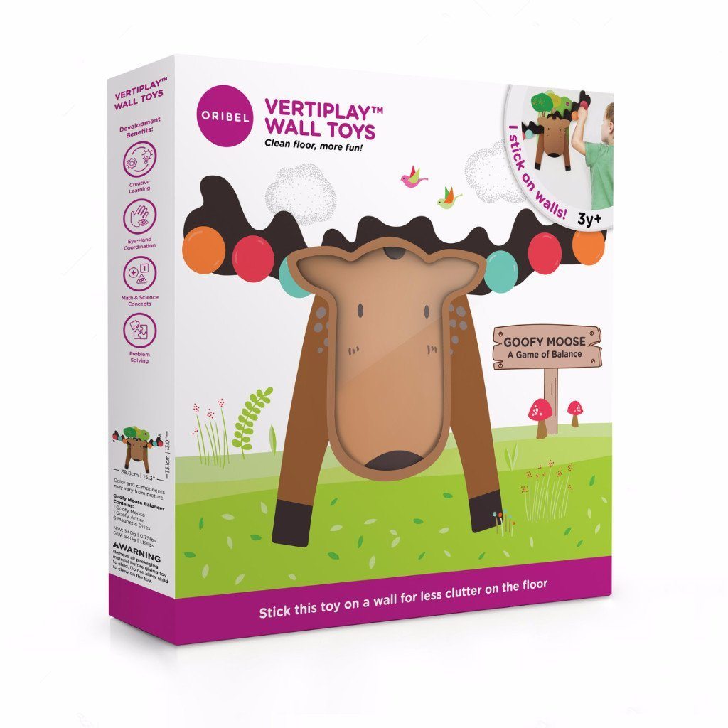 Oribel VertiPlay™ Goofy Moose - A Game of Balance | Little Baby.