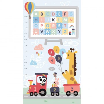 Lucky Baby Tell Me A Story™ Educative XPE Dual Mats - 123 Train (15mm)-3
