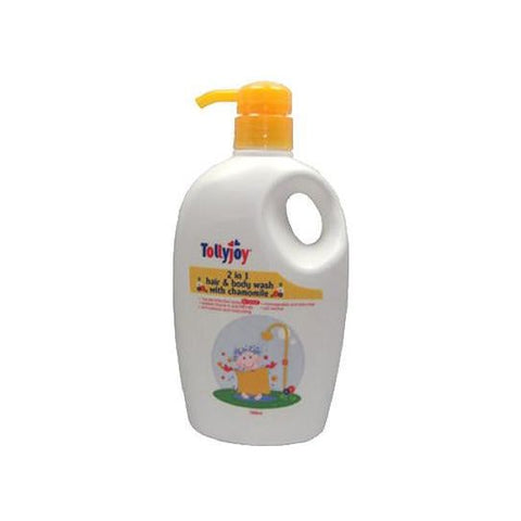Tollyjoy 2 in 1 Hair and Body Wash (750ml) - Chamomile | Little Baby.
