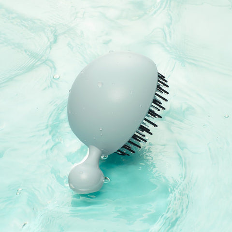 For Beaut Pure Me Detangling & Oil Removal Hair Brush - Aqua Mint Green (Made In Korea) | Little Baby.