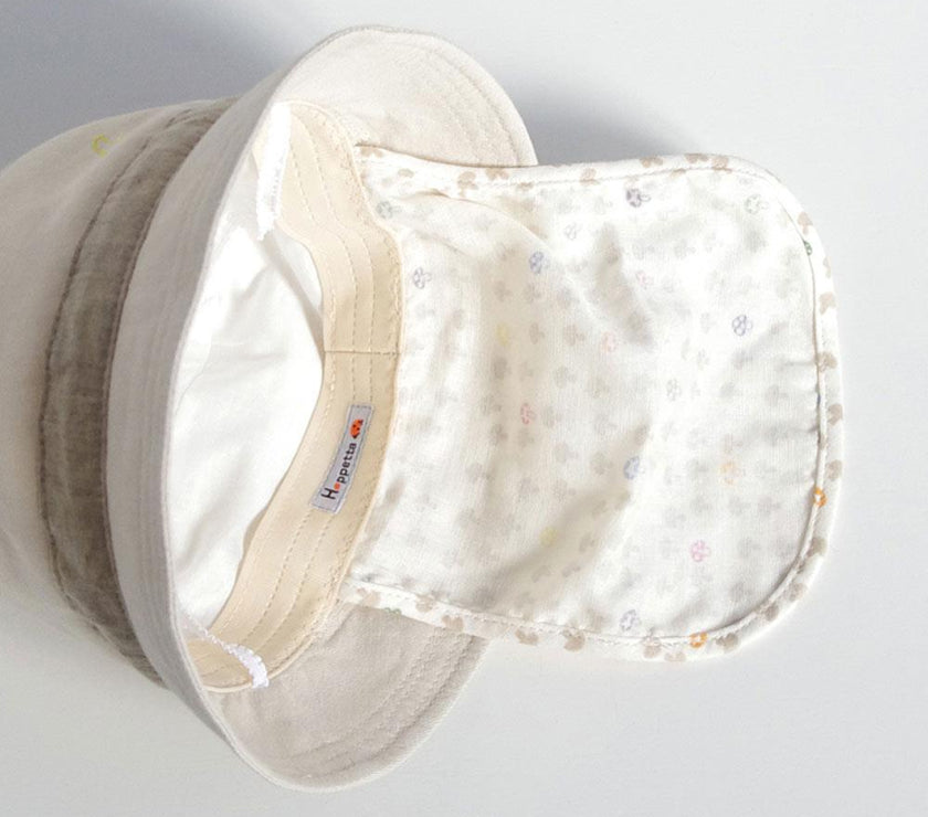Hoppetta Sunbathing Hat - Beige | Little Baby.