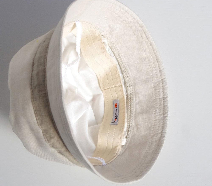 Hoppetta Sunbathing Hat - Beige | Little Baby.
