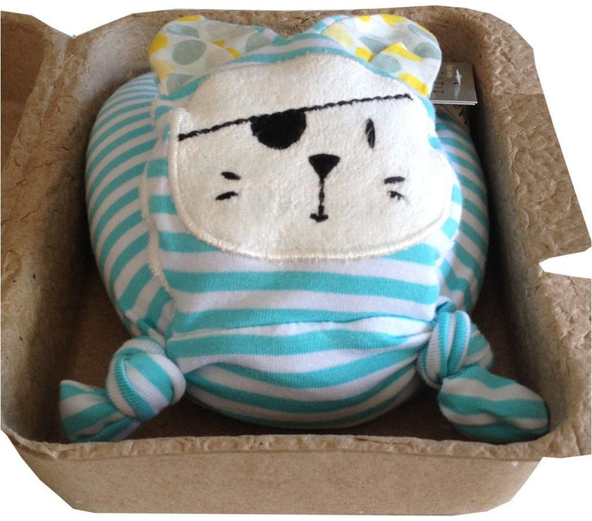 Harry's Garden Organic Rocky the Pirate Cat Heatie | Little Baby.