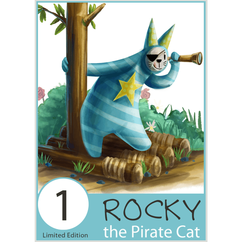 Harry's Garden Organic Rocky the Pirate Cat Heatie | Little Baby.