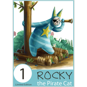 Harry's Garden Organic Rocky the Pirate Cat Heatie | Little Baby.