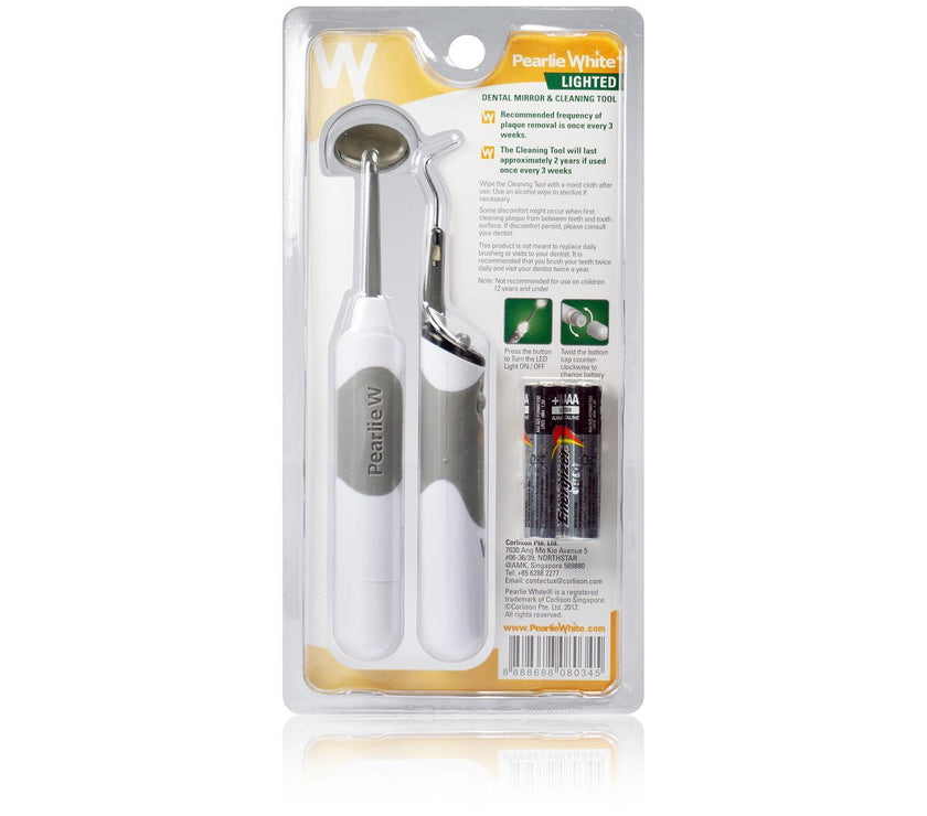 Lighted Dental Mirror | & Cleaning Tool | Little Baby.