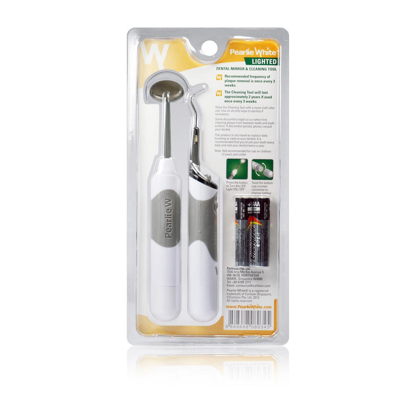 Lighted Dental Mirror | & Cleaning Tool | Little Baby.