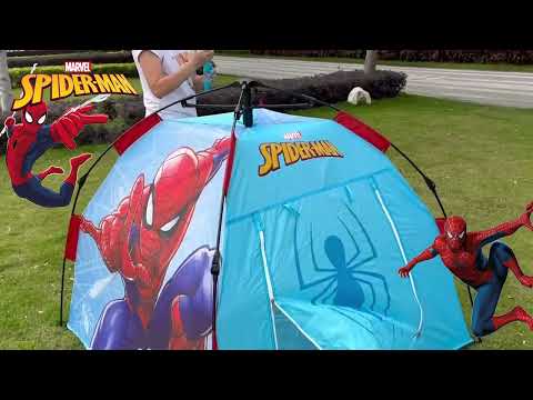 Lucky Baby Spiderman Auto Children Tent-6