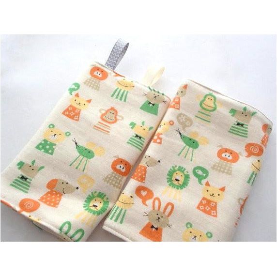 Jinglebib Drool Pad - Cute Animals | Little Baby.