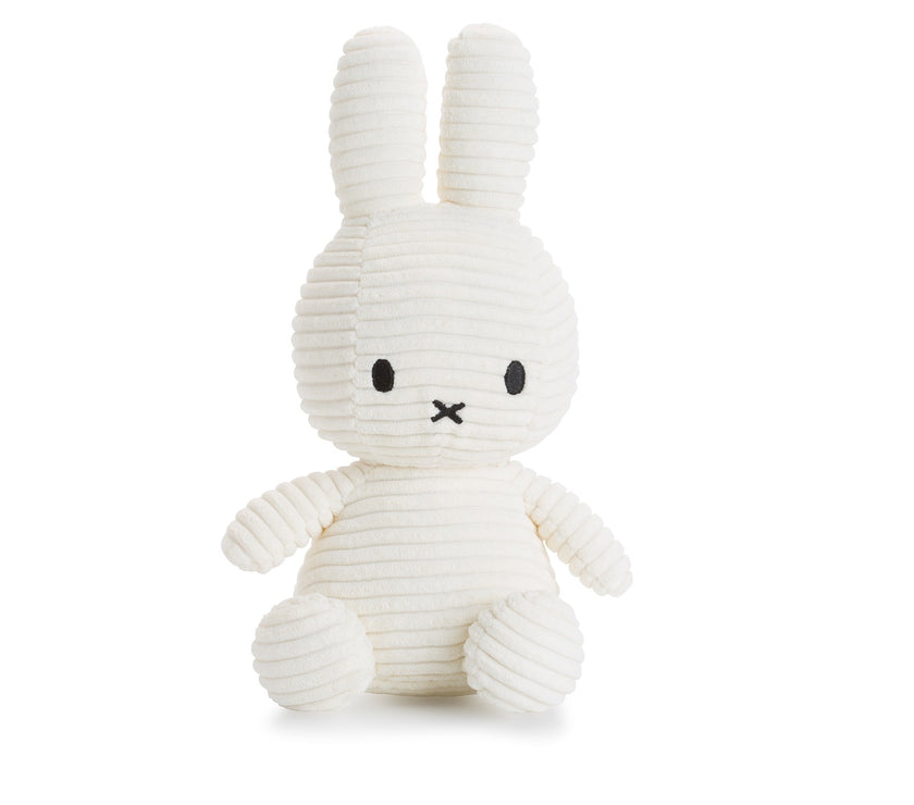 Miffy Sitting Corduroy Off-white 23cm