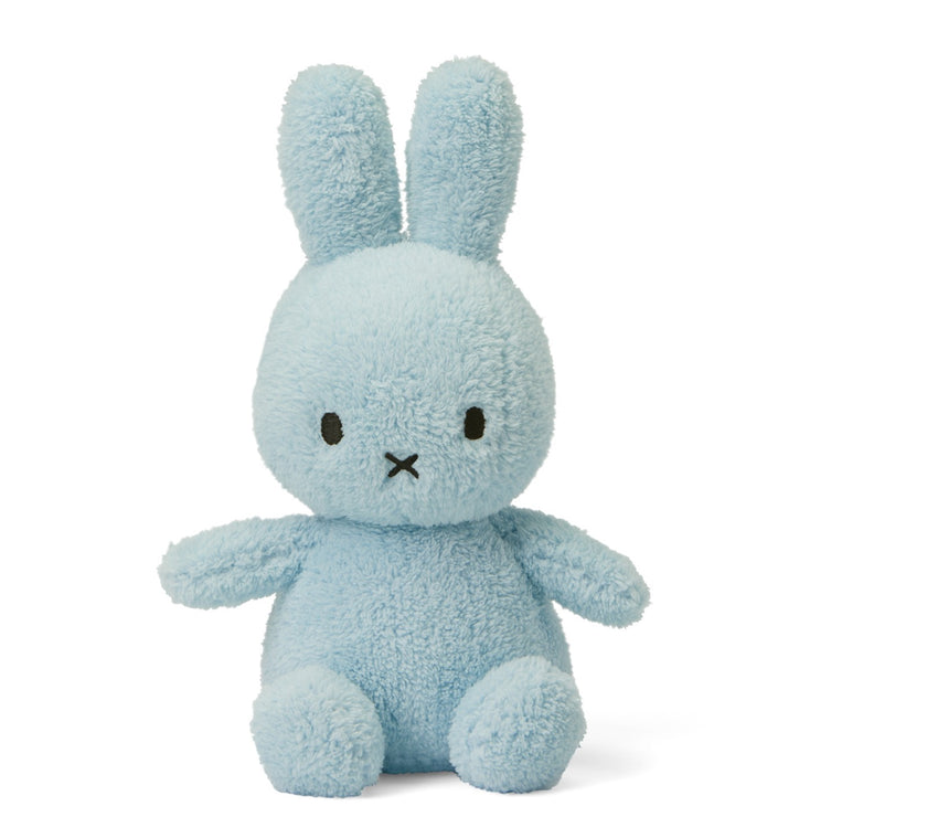 Miffy Sitting Terry Light Blue 23cm
