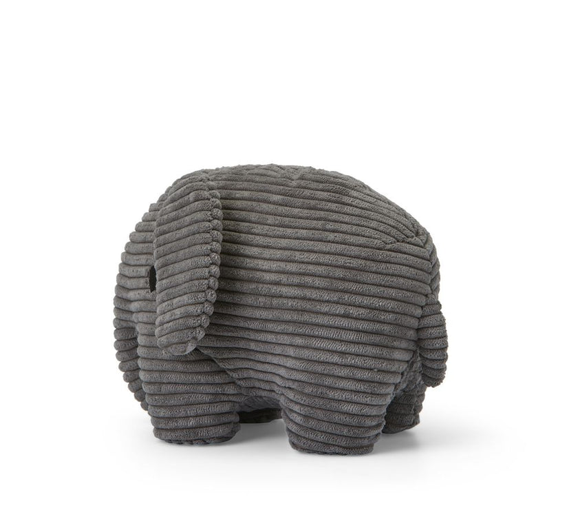 Miffy Elephant Corduroy Grey 23cm