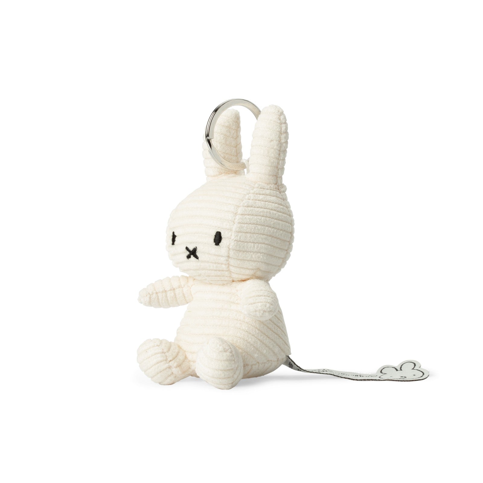 Miffy Keychain Corduroy Offwhite 10cm