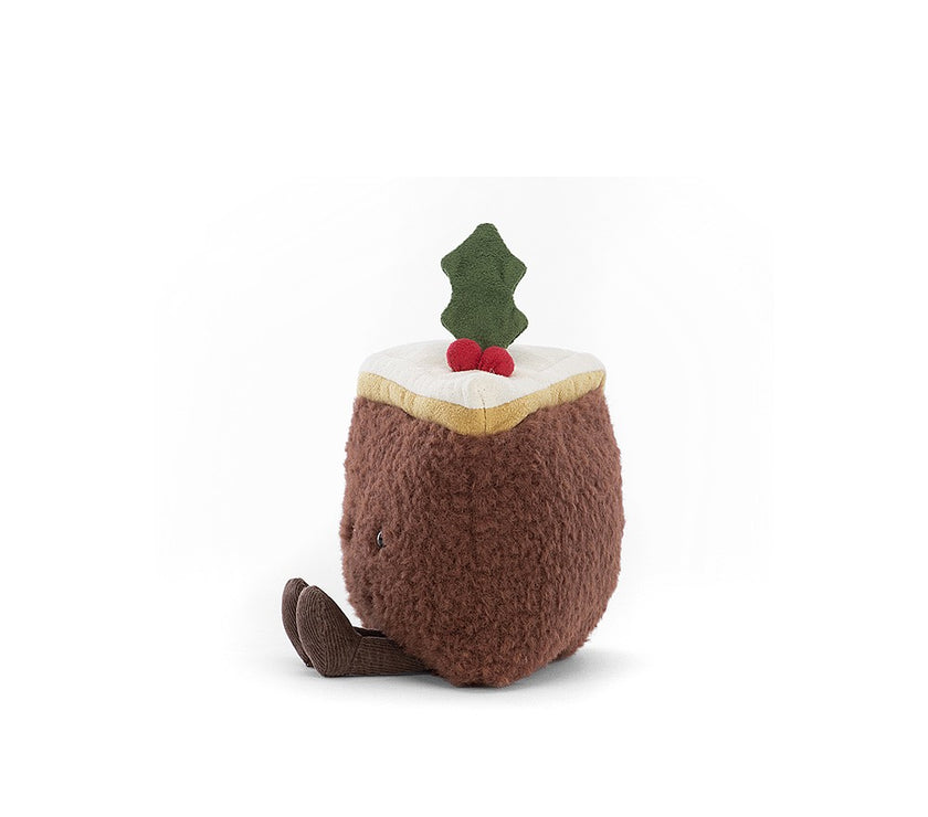 Jellycat Amuseable Slice Of Christmas Cake - H10cm