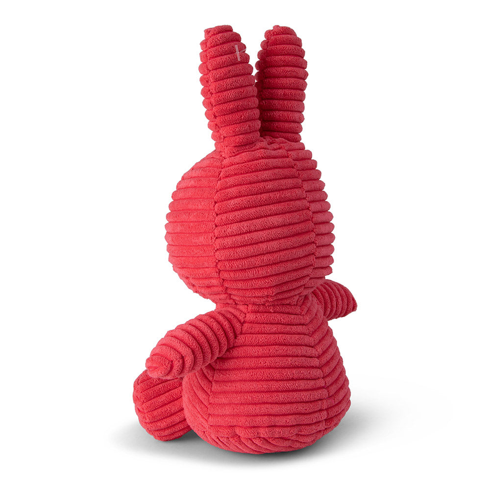 Miffy Sitting Corduroy Fuchsia 23cm