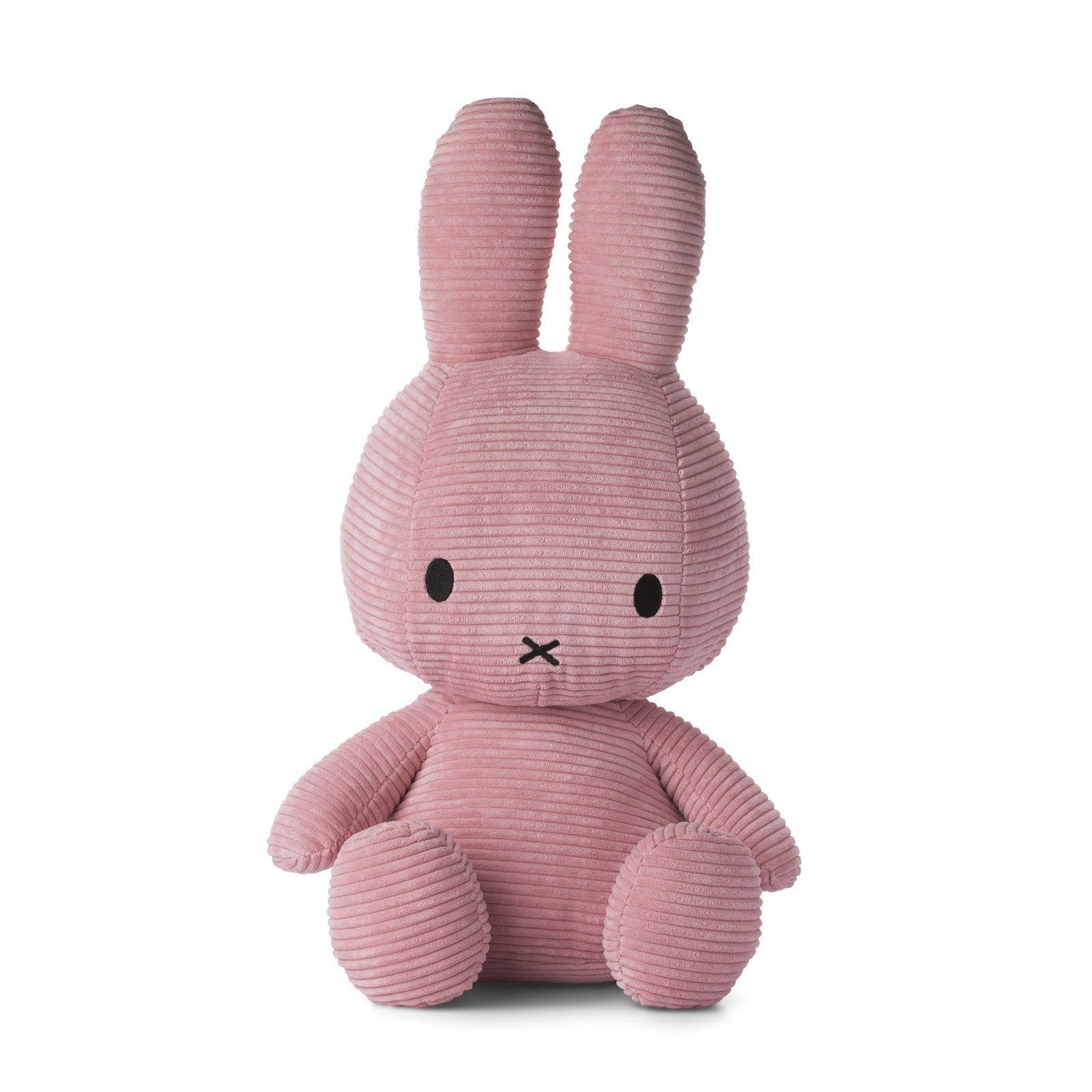 Miffy Sitting Corduroy Pink 50cm