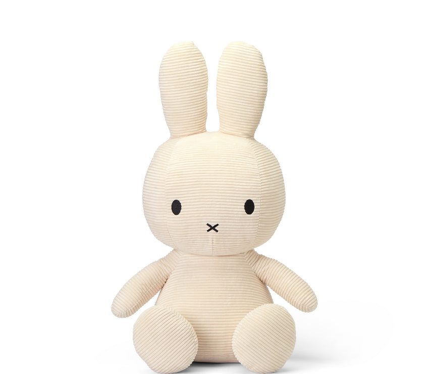 Miffy Sitting Corduroy Off-white 70cm