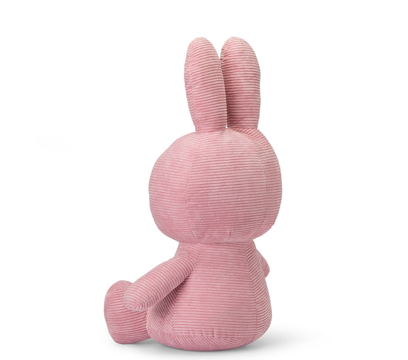 Miffy Sitting Corduroy Pink 70cm