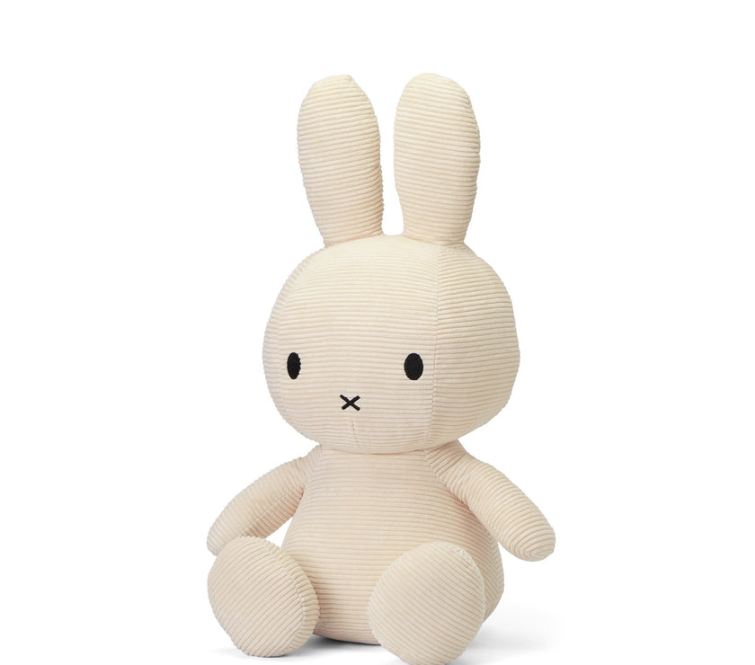 Miffy Sitting Corduroy Off-white 70cm