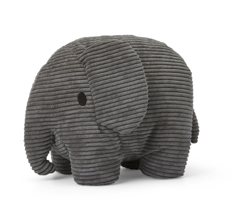 Miffy Elephant Corduroy Grey 23cm