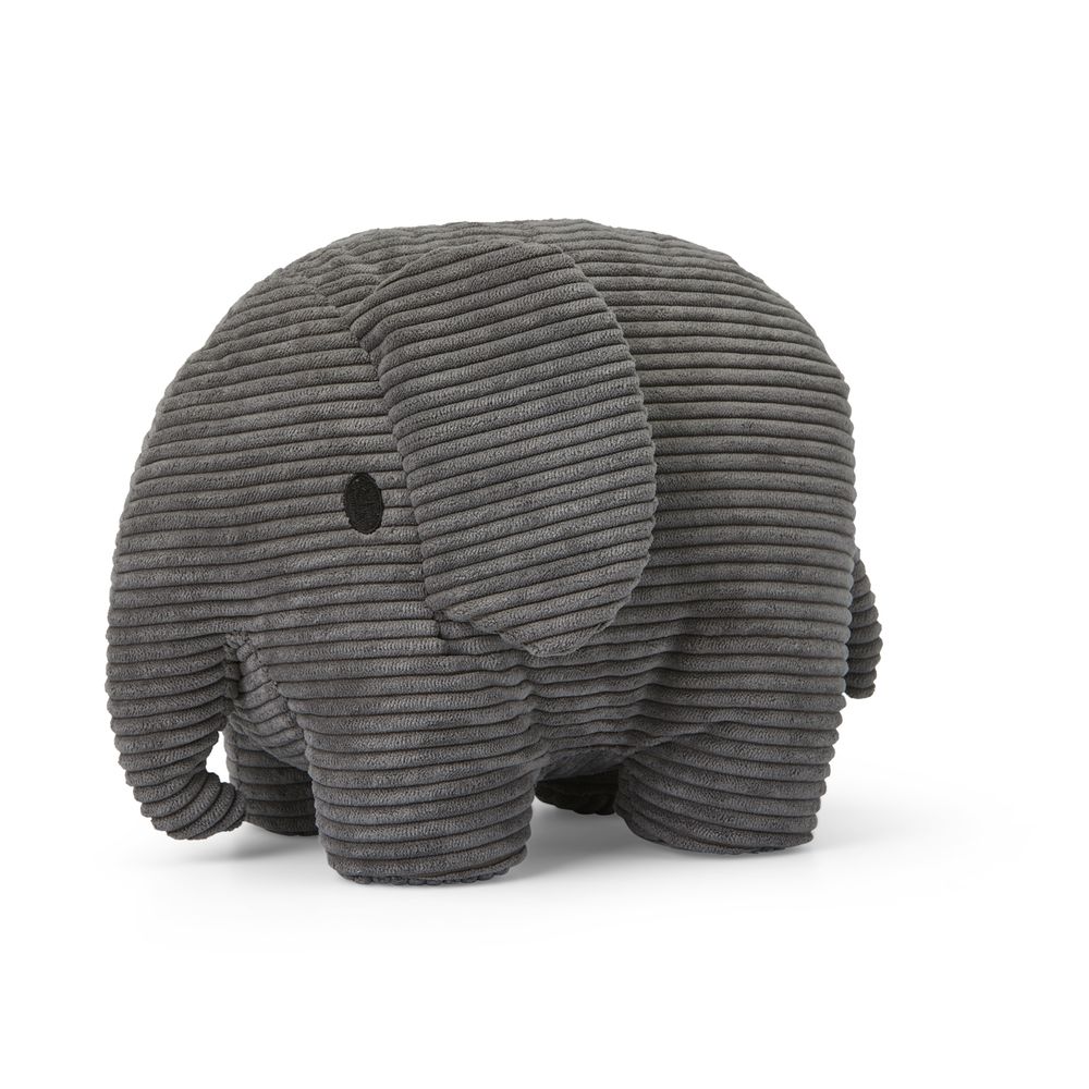 Miffy Elephant Corduroy Grey 23cm