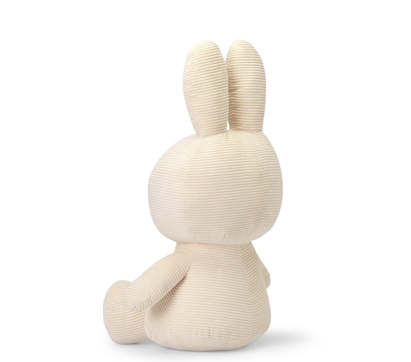 Miffy Sitting Corduroy Off-white 70cm