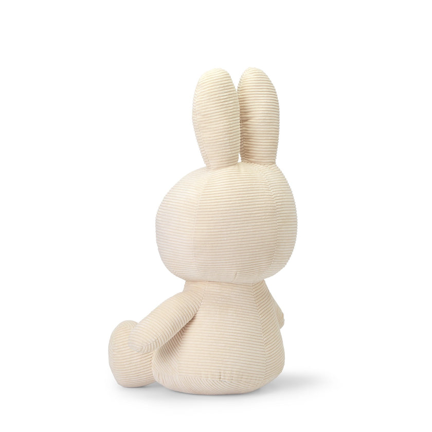 Miffy Sitting Corduroy Off-white 70cm