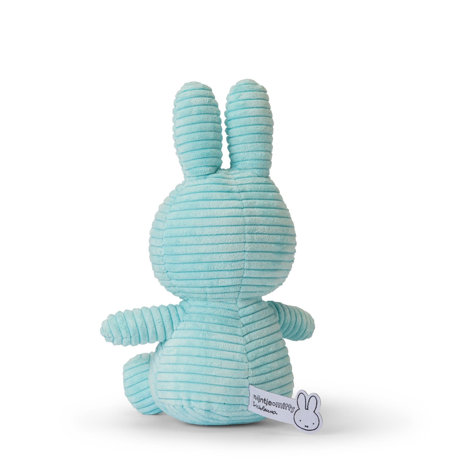 Miffy Sitting Corduroy Turquoise 23cm-3