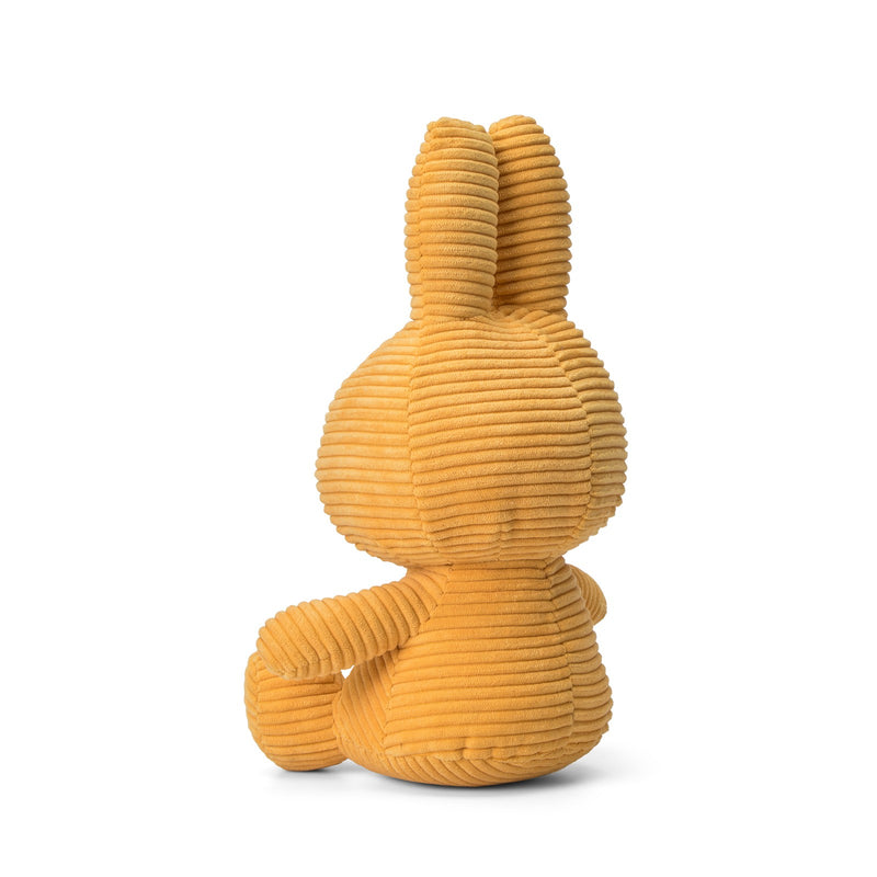 Miffy Sitting Corduroy Yellow 33cm-3