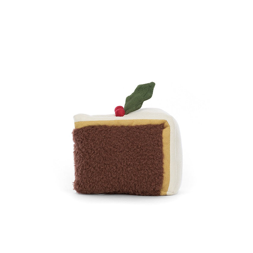 Jellycat Amuseable Slice Of Christmas Cake - H10cm