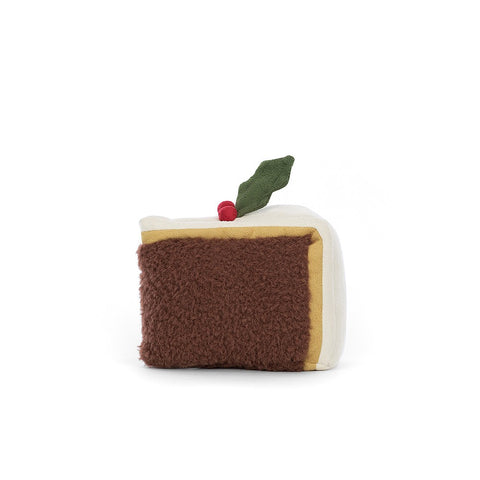 Jellycat Amuseable Slice Of Christmas Cake - H10cm