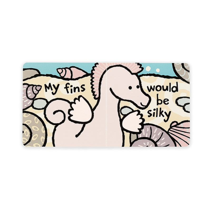 Jellycat If I Were A Seahorse Book-2