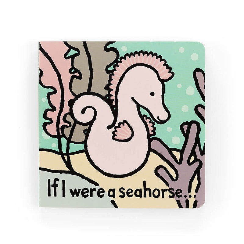 Jellycat If I Were A Seahorse Book-1