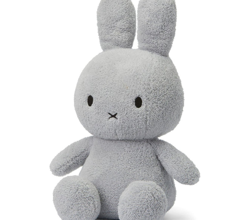 Miffy Sitting Terry Light Grey 33cm