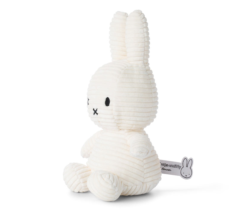 Miffy Sitting Corduroy Off-white 23cm
