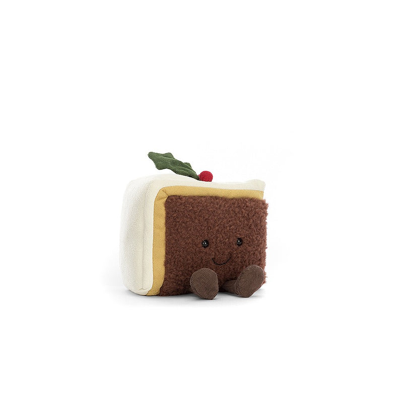 Jellycat Amuseable Slice Of Christmas Cake - H10cm-1