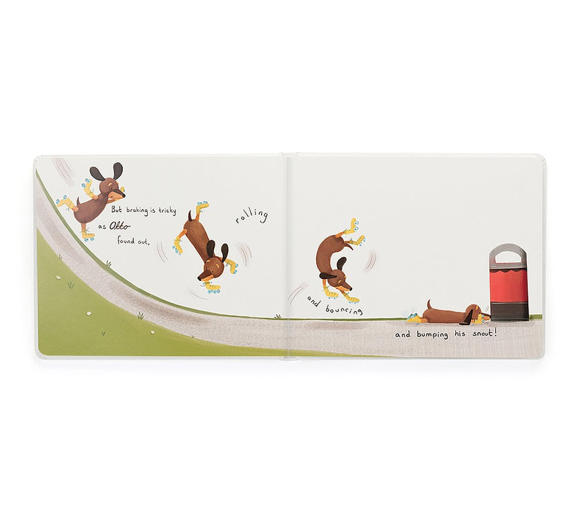 Jellycat Otto The Loyal Long Dog Book