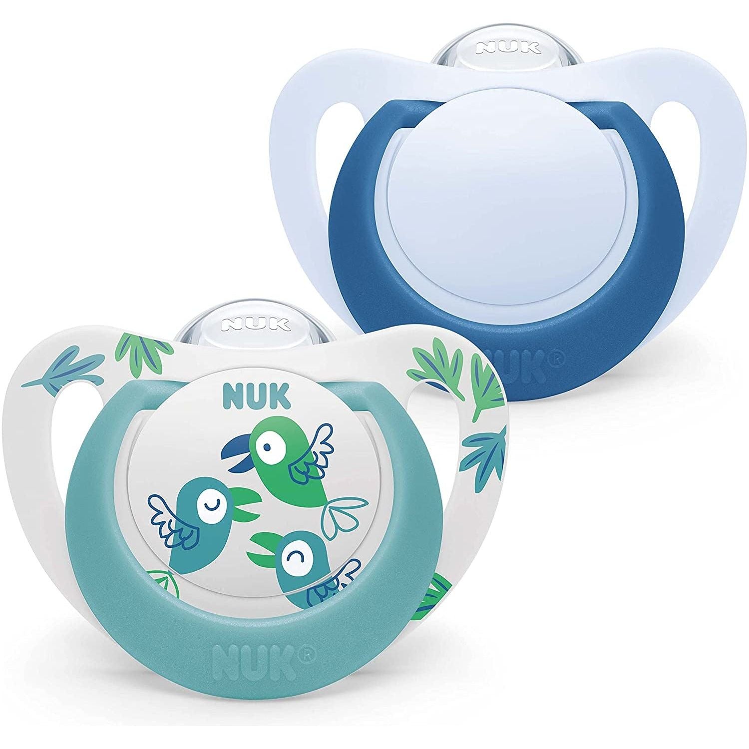 NUK Star Latex Soother (2pcs/box)