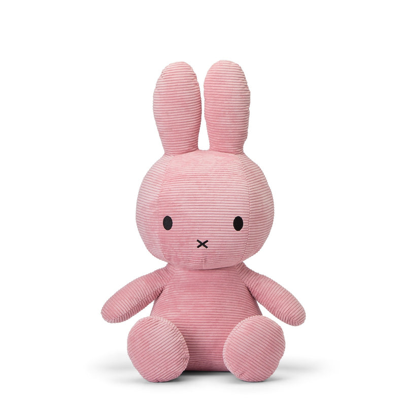 Miffy Sitting Corduroy Pink 70cm-1
