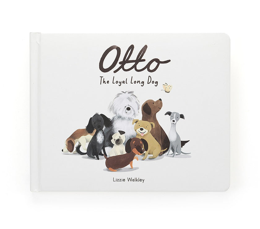 Jellycat Otto The Loyal Long Dog Book