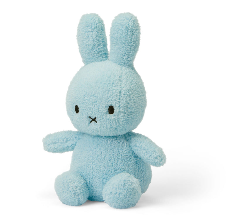 Miffy Sitting Terry Light Blue 23cm