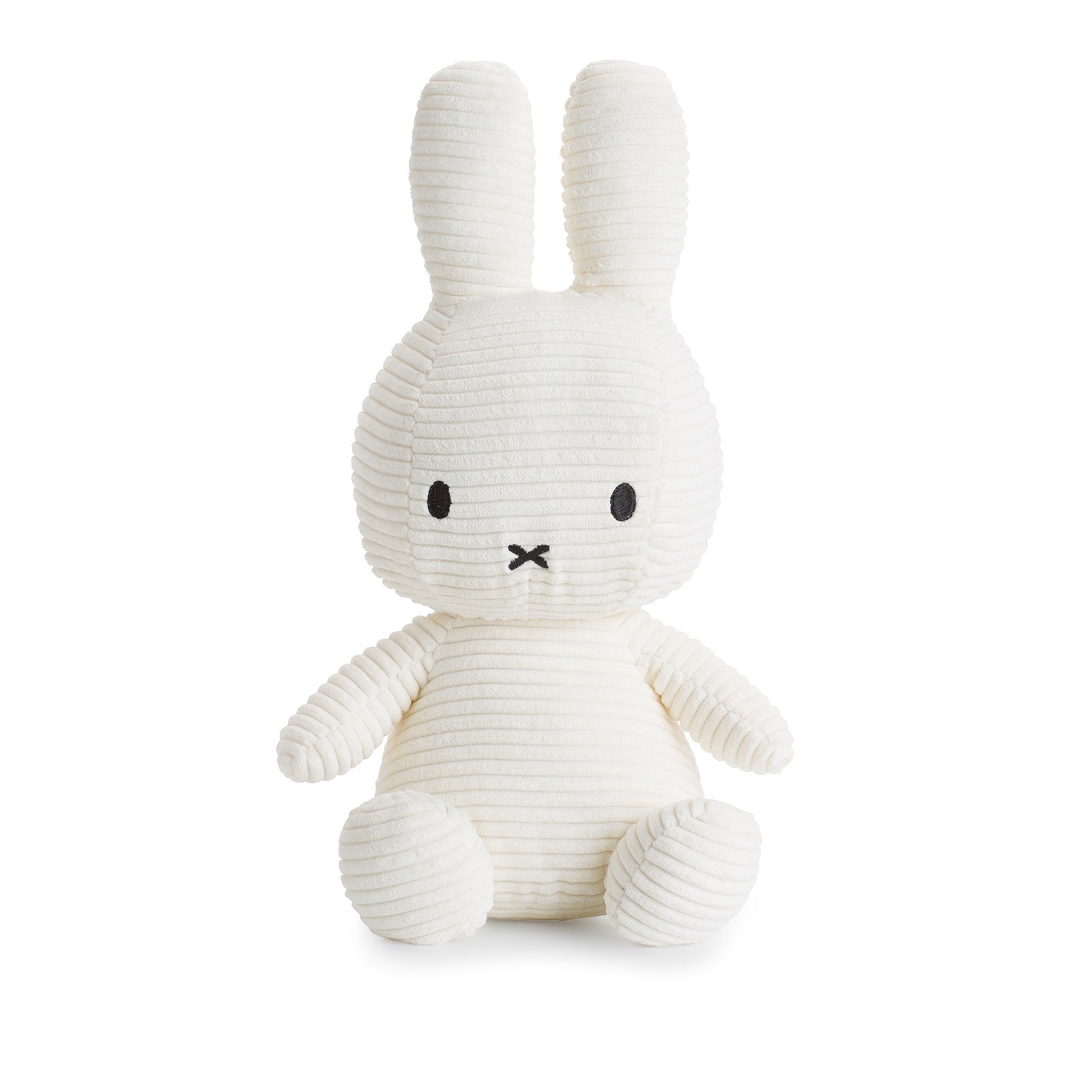 Miffy Sitting Corduroy Off-white 33cm-1